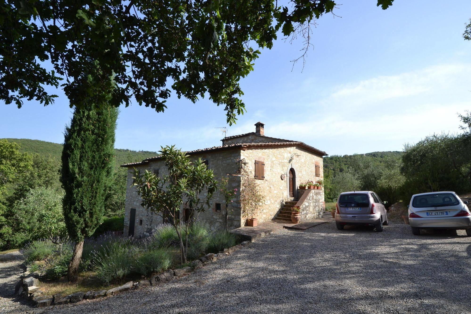Villa Capannuccia Castellina in Chianti Zewnętrze zdjęcie