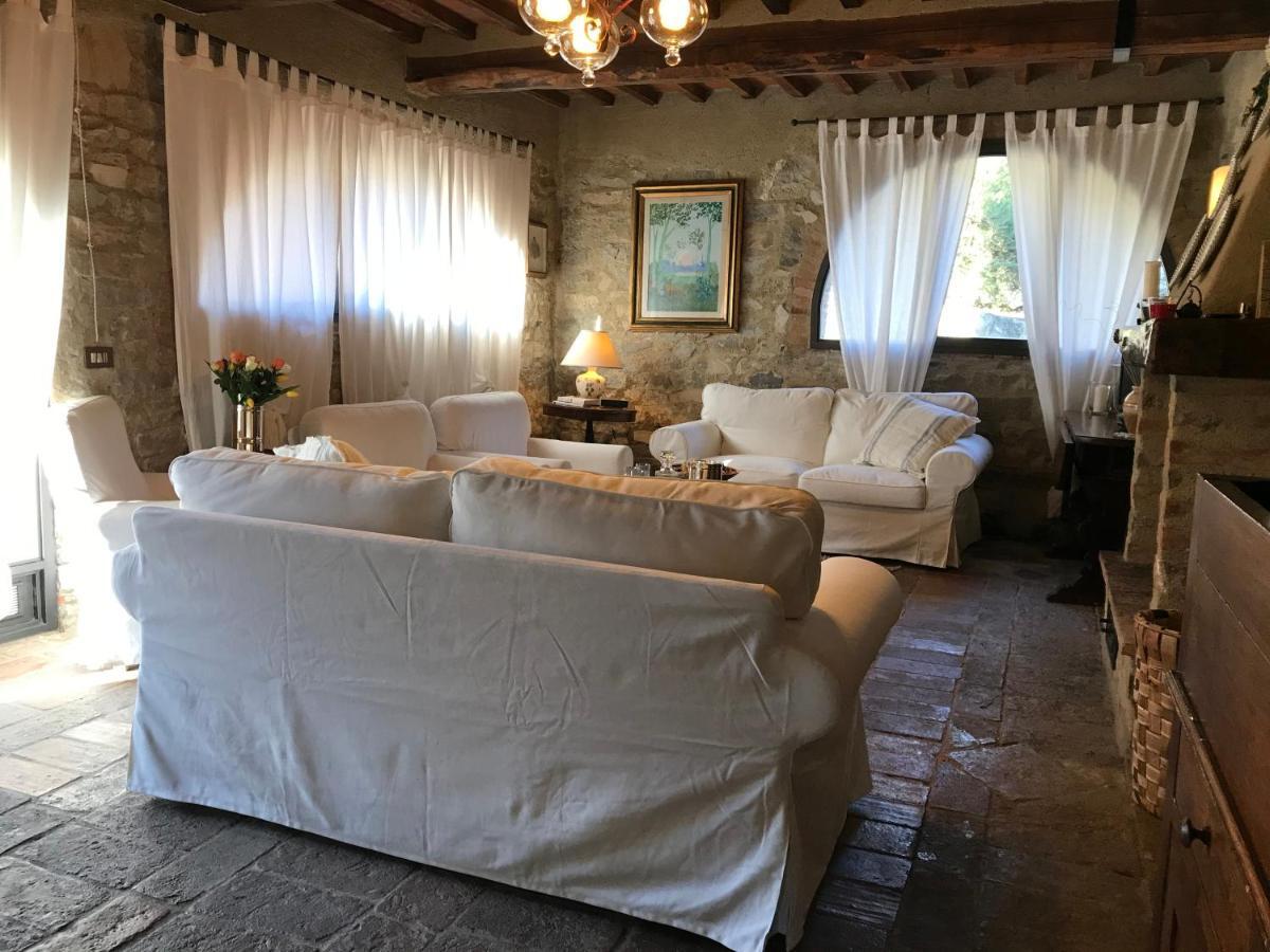 Villa Capannuccia Castellina in Chianti Zewnętrze zdjęcie